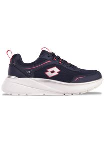 Sneaker Lotto, Damen, Gr. 41, bunt (navy, pink), Kunstfaser, Synthetik, mehrfarbig, Schuhe Sneaker, - mit extra bequemer Memory Foam Innensohle