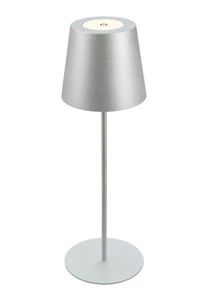 Briloner Leuchten LED Au&szlig;en-Tischleuchte "Coloris", silber (silberfarben), Leuchten, LED Au&szlig;en-Tischleuchte