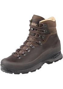 Wanderschuh Meindl "Bergell MFS", Herren, Gr. 12, braun (dunkelbraun), Obermaterial: 50% Rindsleder Leather cow. 50% Lammleder LEL., Schuhe Wanderschuh