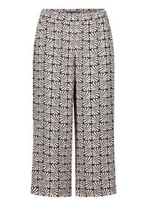 Schlupfhose Betty Barclay "Schlupfhose mit Eingrifftaschen", Damen, Gr. 44, EURO, schwarz (schwarz, beige), Obermaterial: 100% Viskose CV., Hosen Schlupfhose