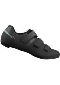 Fahrradschuh Shimano "Rennrad - Fahrradschuhe RC102W, schwarz", Damen, Gr. 40, schwarz, Obermaterial: 100% Kunstleder synt.leather., Schuhe Fahrradschuh