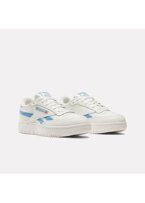 Sneaker Reebok CLASSIC "CLUB C DOUBLE REVENGE", Damen, Gr. 37, grau (hellgrau), Leder, Synthetik, Schuhe Sneaker