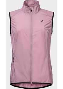 Sch&ouml;ffel Funktionsweste SCH&Ouml;FFEL "Vest Style Cannobio WMS", Damen, Gr. 40, 3105, rosa, Oberstoff: 100% Nylon; (Coating: Polyurethan), ohne Ausschnitt, Westen Funktionsweste