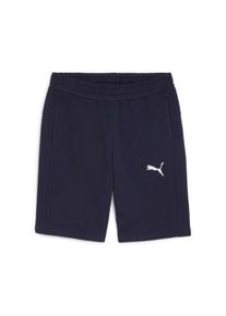 Trainingsshorts Puma "TEAMGOAL CASUALS SHORTS", Herren, Gr. XL, N-Gr, blau (Puma navy, Puma wei&szlig;), Sweatware, Obermaterial: 100% Baumwolle, unifarben, regular fit kniefrei, Hosen Trainingsshorts, aus Baumwolle und Polyester, Sweatware-Material, kniefrei