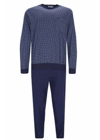 Schlafanzug Hajo "Pyjama", Herren, Gr. L, blau, Obermaterial: 100% Baumwolle CO., Homewear-Sets Schlafanzug