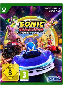 Sega Spielesoftware "Sonic Racing: CrossWorlds", transparent (ohne farbbezeichnung), Xbox Series X, Spielesoftware, Spielesoftware