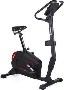 Ergometer HAMMER "Cardio Motion BT", schwarz, HeimtrainerB:52cm H:140cm L:110cm, Ergometer, 130 kg max. Benutzergewicht, Fahrrad, 16 Widerstandsstufen, B:52cm H:140cm L:110cm