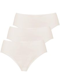 H&uuml;ftslip Nina von C. "3er Pack Damen H&uuml;ftslip Daily", Damen, Gr. 42, beige (champagner), Obermaterial: 100% Baumwolle CO., Unterhosen H&uuml;ftslip