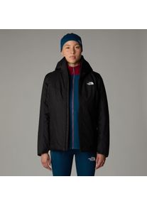 Funktionsjacke The North Face "W QUEST INSULATED JACKET", Damen, Gr. XL, schwarz (tnf schwarz, npf), Obermaterial: 100% Polyester, normal, Jacken Funktionsjacke, mit Kapuze und hochschlie&szlig;endem Kragen, w&auml;rmend, wasserabweisend