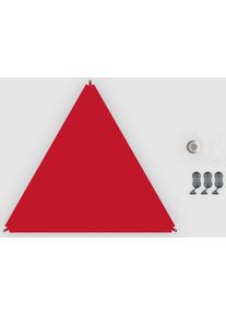 Sonnensegel BENT "Zip-Protect Canvas Single", rot (rot, rv schwarz mit rv, abdeckung), Sonnensegel, B/T: 250cm x 250cm, Polyester, Sonnensegel, B:250cm T:250cm