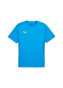 Fu&szlig;balltrikot Puma "TEAMGOAL JERSEY", Herren, Gr. XL, blau (electric blau lemonade, Puma wei&szlig;, Puma team royal), Web, Obermaterial: 100% Polyester, unifarben, regular fit normal, Rundhals, Trikots Fu&szlig;balltrikot, Fu&szlig;ball, Kurzarm, sportlicher Stil, leichtes Webmaterial
