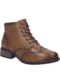 Stiefelette Josef Seibel "Kate 11, cognac", Damen, Gr. 41, braun (cognac), Obermaterial: 100% Rindsleder Leather cow., Schuhe Stiefelette