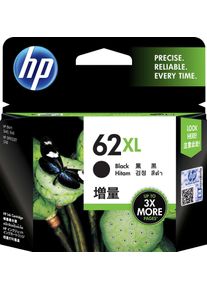 HP Tintenpatrone "HP original Druckerpatrone 62XL Black", schwarz, Tintenpatronen, 3 Probemonate gratis* drucken, Tintenpatrone