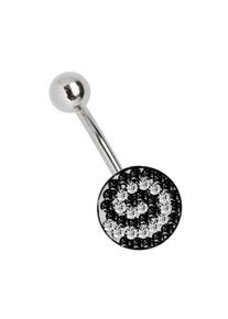 Adelia&acute;s Bauchnabelpiercing ADELIA&acute;S "Piercing Bauchnabelpiercing", schwarz, Piercings, Damen, Chirurgiestahl, Bauchnabelpiercing