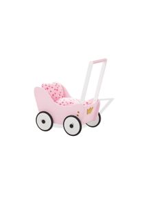 Puppenwagen Pinolino "Prinzessin Lea", rosa, Puppenwagen, KinderB:55cm H:58cm T:35cm, Holz, Puppenwagen, Made in Europe, B:55cm H:58cm T:35cm