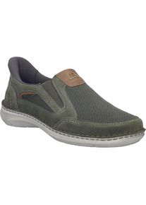 Slipper Josef Seibel "New Anvers 25, bosco-kombi", Herren, Gr. 45, gr&uuml;n (bosco, kombi), Obermaterial: 80% Rindsleder Leather cow. 20% Textilmaterial TEXMAT., Schuhe Slipper