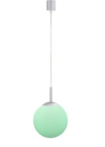 JUST LIGHT Pendelleuchte "Ls-BOLO", grau (stahl), 1, &Oslash; 20cm H: 60cm, 1 Stk., Leuchten, LED, RGB+tunable white, Fernbedienung, Infrarot inkl., Smarthome f&auml;hig, Pendelleuchte