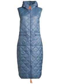 Pl&uuml;schweste SALZHAUT "Weste HIEBA", Damen, Gr. XL, blau (petrol), Obermaterial: 60% Polyester PES. 40% Nylon NY., Westen Pl&uuml;schweste