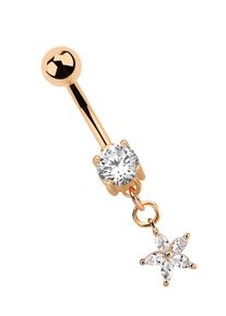 Adelia&acute;s Bauchnabelpiercing ADELIA&acute;S "Piercing Piercing Bauchnabelpiercing", gold, Piercings, Damen, Chirurgiestahl, Bauchnabelpiercing