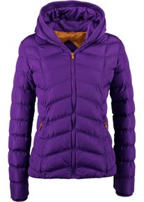 Steppjacke DEPROC Active "GILMOUR MELVILLE Women", Damen, Gr. 36 (S), lila, 100% Polyester, figurbetont, mit innenliegendem Gummizug, Jacken Steppjacke, auch in Gro&szlig;en Gr&ouml;&szlig;en erh&auml;ltlich