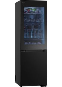 LG K&uuml;hl-/Gefrierkombination "GBG5160CPY", Energieeffizienz: C, silber (essence schwarz steel), Rechtsanschlag, K&uuml;hlschr&auml;nke, K&uuml;hl-/Gefrierkombination