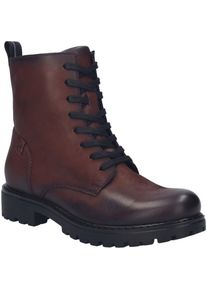 Stiefelette Josef Seibel "Melinda 02, bordeaux", Damen, Gr. 36, rot (bordeaux), Obermaterial: 100% Rindsleder Leather cow., Schuhe Stiefelette