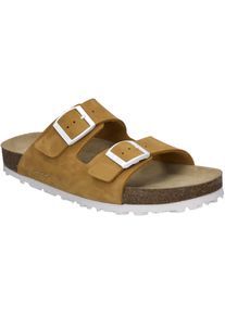 Sandale Josef Seibel "Hermine 01, gelb-kombi", Damen, Gr. 41, gelb (gelb, kombi), Obermaterial: 100% Rindsleder Leather cow., Schuhe Sandale