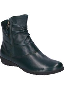Stiefelette Josef Seibel "Naly 24, petrol", Damen, Gr. 37, blau (petrol), Obermaterial: 100% Rindsleder Leather cow., Schuhe Stiefelette