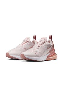 Sneaker Nike Sportswear "Air Max 270", Damen, Gr. 36,5, pomegranate, pearl pink, wei&szlig;, Synthetik, Textil, Schuhe Sneaker