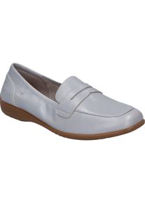 Ballerina Josef Seibel "Fenja 22, iceblue", Damen, Gr. 42, blau (iceblau), Obermaterial: 100% Rindsleder Leather cow., Schuhe Ballerina