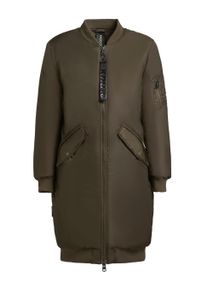 Wintermantel Khujo "Wintermantel Lulu", Damen, Gr. L, gr&uuml;n (forest gr&uuml;n), Obermaterial: 100% Nylon NY. Obermaterial: Futter: 100% Polyester PES. 100% Polyester PES., M&auml;ntel Wintermantel