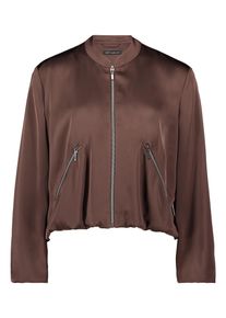 Jackenblazer Betty Barclay "Blouson langarm", Damen, Gr. 38, braun (light maroon), Obermaterial: 100% Polyester PES., Blazer Jackenblazer