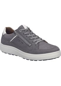 Sneaker Josef Seibel "Maddox 07, grau-kombi", Herren, Gr. 47, grau (grau, kombi), Obermaterial: 100% Rindsleder Leather cow., Schuhe Sneaker