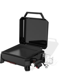 Gasgrill Weber "Slate GP43 Premium Plancha", schwarz, B:60cm H:25cm T:58cm, Grills, Gasgrill, BxTxH: 60x58x25 cm