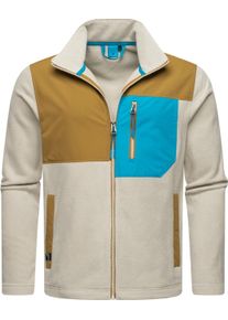 Kapuzensweatjacke Ragwear "Fleecejacke Flettcher", Herren, Gr. S, braun (braun sugar), Obermaterial: 100% Polyester PES., Sweatjacken Kapuzensweatjacke