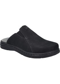 Hausschuh Josef Seibel "Marlon 07, schwarz", Herren, Gr. 40, schwarz, Obermaterial: 100% Rindsleder Leather cow., Schuhe Hausschuh