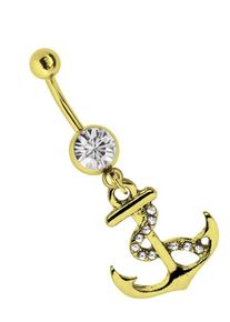 Adelia&acute;s Bauchnabelpiercing ADELIA&acute;S "Piercing Piercing Bauchnabelpiercing", gold, Piercings, Damen, Chirurgiestahl, Bauchnabelpiercing