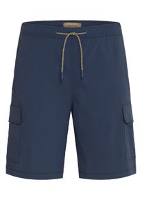 Cargoshorts Blend "Cargoshorts BHEDGAR CARGO", Damen, Gr. XL, N-Gr, blau (marineblaus), Obermaterial: 97% Nylon NY. 3% Elasthan EL., Hosen Cargoshorts