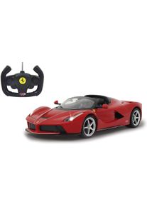RC-Auto Jamara "Ferrari LaFerrari Aperta", rot, Fernlenkfahrzeuge, KinderB:34cm H:8cm T:15cm, Kunststoff, RC-Auto, mit LED-Fahrlicht, B:34cm H:8cm T:15cm