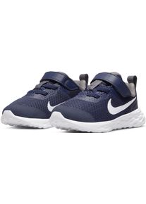 Laufschuh Nike "REVOLUTION 6 (TD)", Jungen, Gr. 21, blau (midnight, navy, wei&szlig;, flat, pewter), Synthetik, Textil, Schuhe Laufschuh, f&uuml;r Kinder