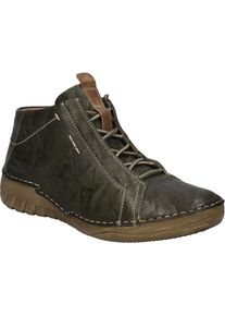 Stiefelette Josef Seibel "Felicia 05, bosco-kombi", Damen, Gr. 41, gr&uuml;n (bosco, kombi), Obermaterial: 100% Rindsleder Leather cow., Schuhe Stiefelette