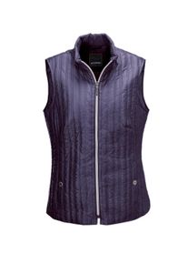 Kurzweste GOLDNER "Kurzgr&ouml;&szlig;e Leichte Steppweste mit Stehkragen", Damen, Gr. 19, rosa (magnolie), Obermaterial: 100% Polyamid PA., Westen Kurzweste, Leicht wattiert