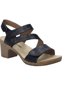 Sandale Josef Seibel "Grace 02, schwarz", Damen, Gr. 38, schwarz, Obermaterial: 100% Rindsleder Leather cow., Schuhe Sandale