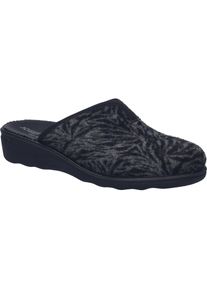 Hausschuh Josef Seibel "Nice 82, grau-kombi", Damen, Gr. 42, grau (grau, kombi), Obermaterial: 100% Textilmaterial TEXMAT., Schuhe Hausschuh