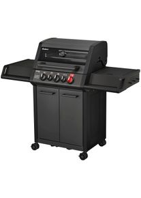 Gasgrill Enders "Monroe Pro 3 SIK Turbo Shadow", schwarz (matt graphit), B:143,5cm H:118,5cm T:58cm, Grills, Gasgrill, BxH: 143,5x118,5 cm