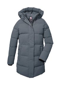 G.I.G.A. by Killtec Steppmantel "GW 1 WMN QLTD PRK", Damen, Gr. 44, grau (graublau), Obermaterial: 100% Polyester.Futter: 100% Polyester.F&uuml;llung: 100% Polyester, G.I.G.A. DX BY KILLTEC, M&auml;ntel Steppmantel, Damen Steppparka, winddicht, wasserabweisend, 10.000 mm Wassers&auml;ule