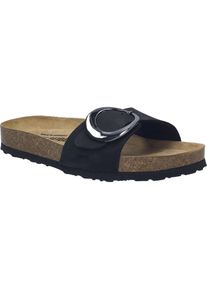 Sandale Josef Seibel "Hermine 14, schwarz", Damen, Gr. 38, schwarz, Obermaterial: 100% Rindsleder Leather cow., Schuhe Sandale