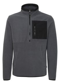 Outdoorjacke Blend "Troyer BHFloren", Herren, Gr. L, grau (iron gate), Obermaterial: 100% Polyester PES., Pullover Outdoorjacke
