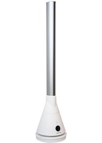 Sonnenk&ouml;nig Turmventilator SONNENK&Ouml;NIG "Noblade Heat, 2580 m3/h, Touch-Funktion, LED Anzeige, Heiz-Funktion", wei&szlig;, B:29cm H:107cm T:29cm, Ventilatoren, Turmventilator, 9 Ventilationsstufen, 2 Heizstufen, Fernbedienung, Schlafmodus