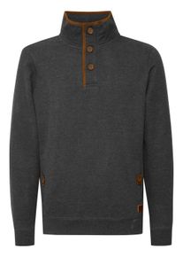 Troyer Blend "Troyer BHAchilias", Herren, Gr. M, grau (charcoal), Obermaterial: 60% Baumwolle CO. 40% Polyester PES., Pullover Troyer